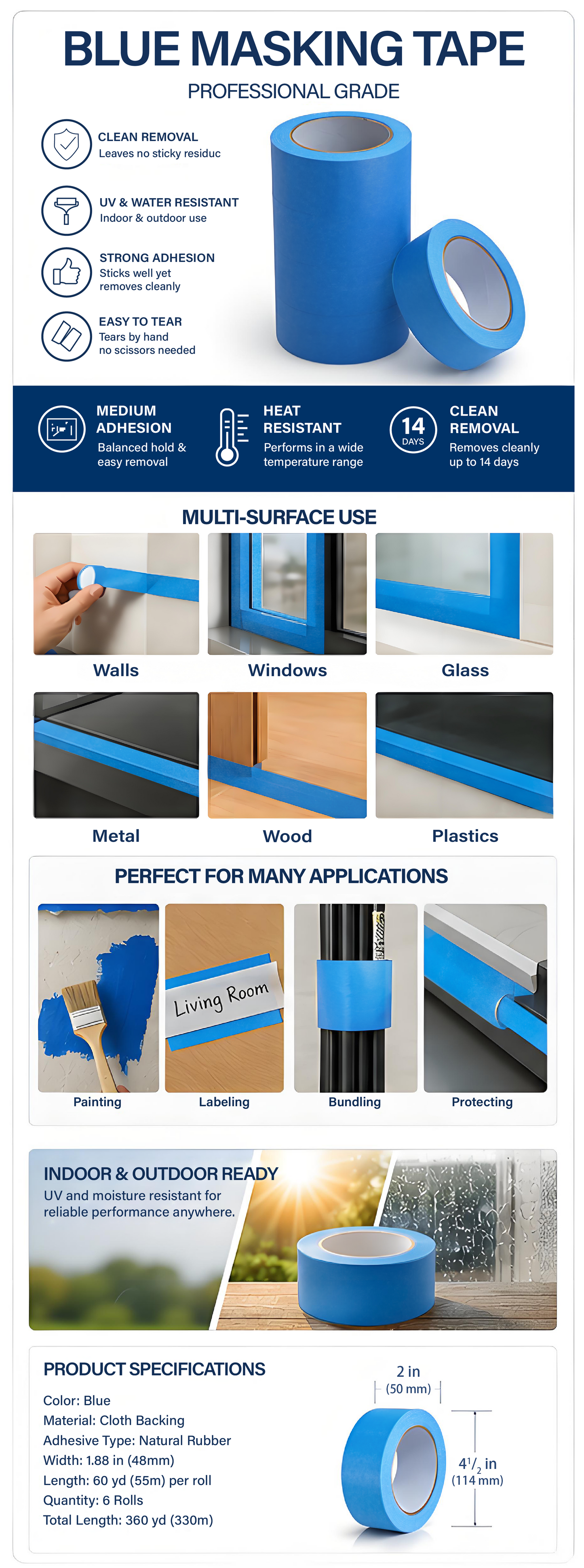 Blue Painters Tape