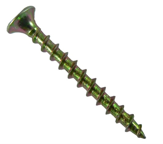 #6 × 1-1/4" Bugle Coarse Thread Drywall Screw (Yellow Phos)