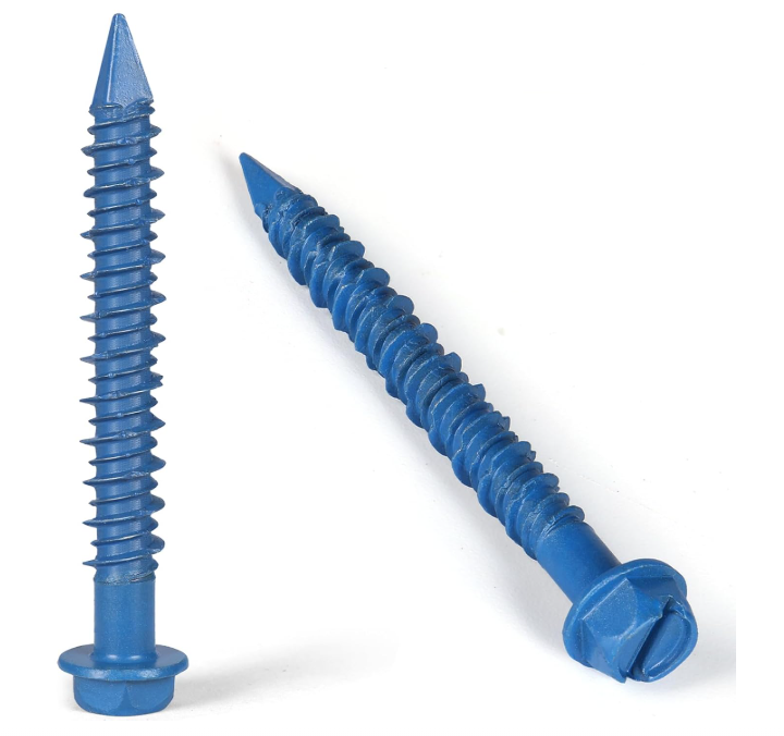 1/4" × 2-1/4" Concrete Screw, Hex Head