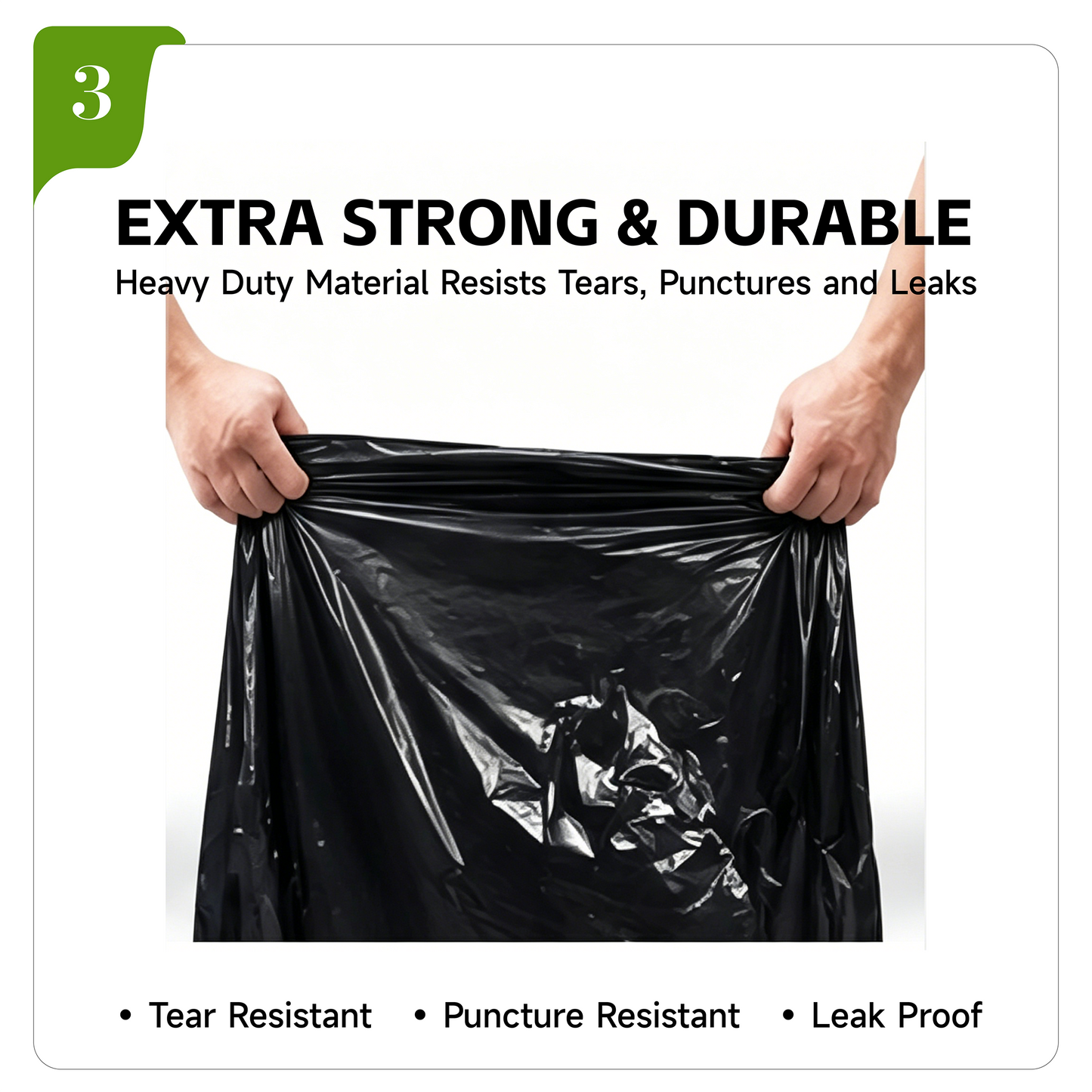 Trash bag 55 gallon