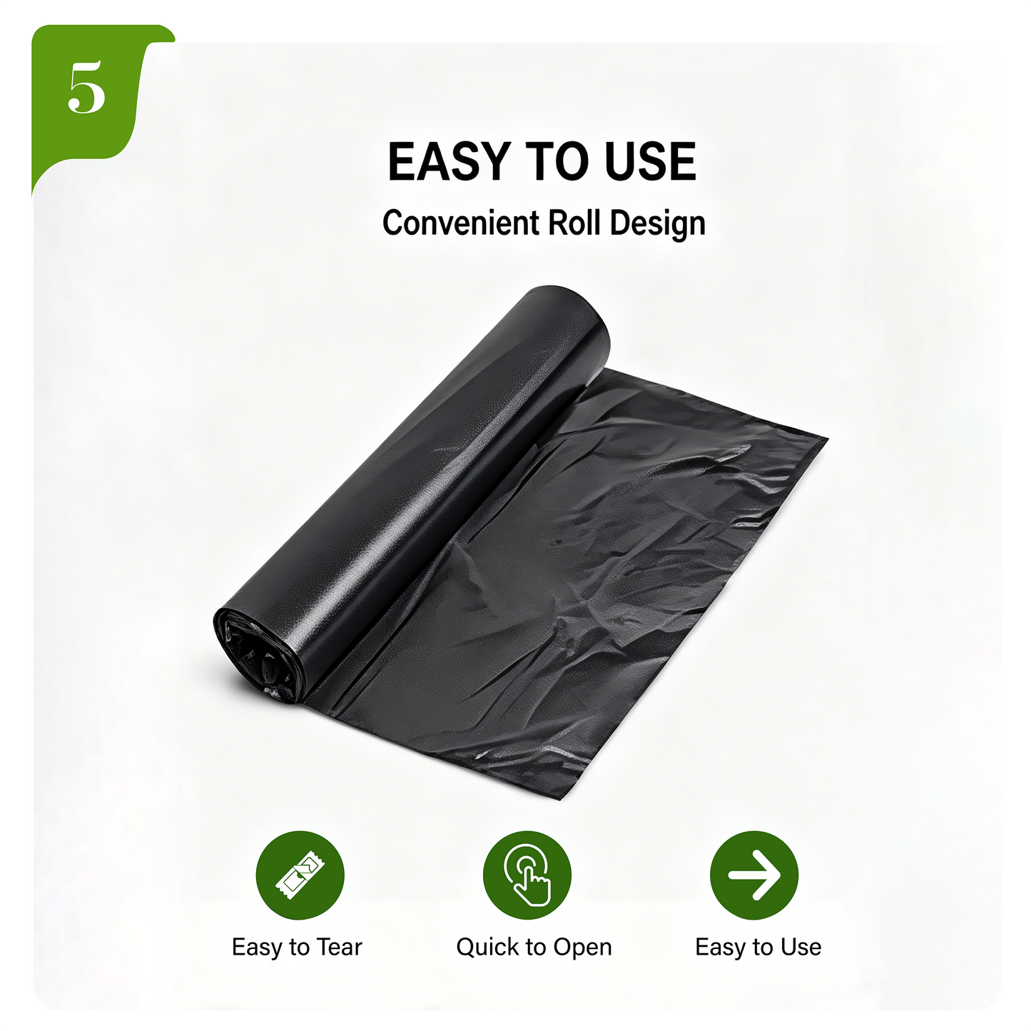 Trash bag 55 gallon