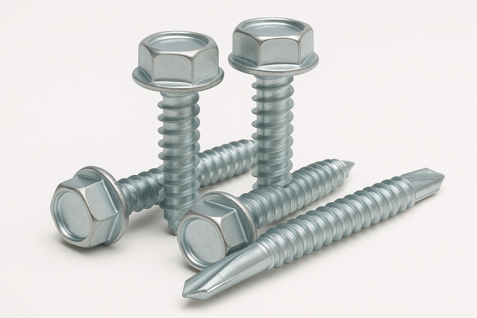 Hexagon Self-Drilling Screw, #14-14*2", 330 pcs box